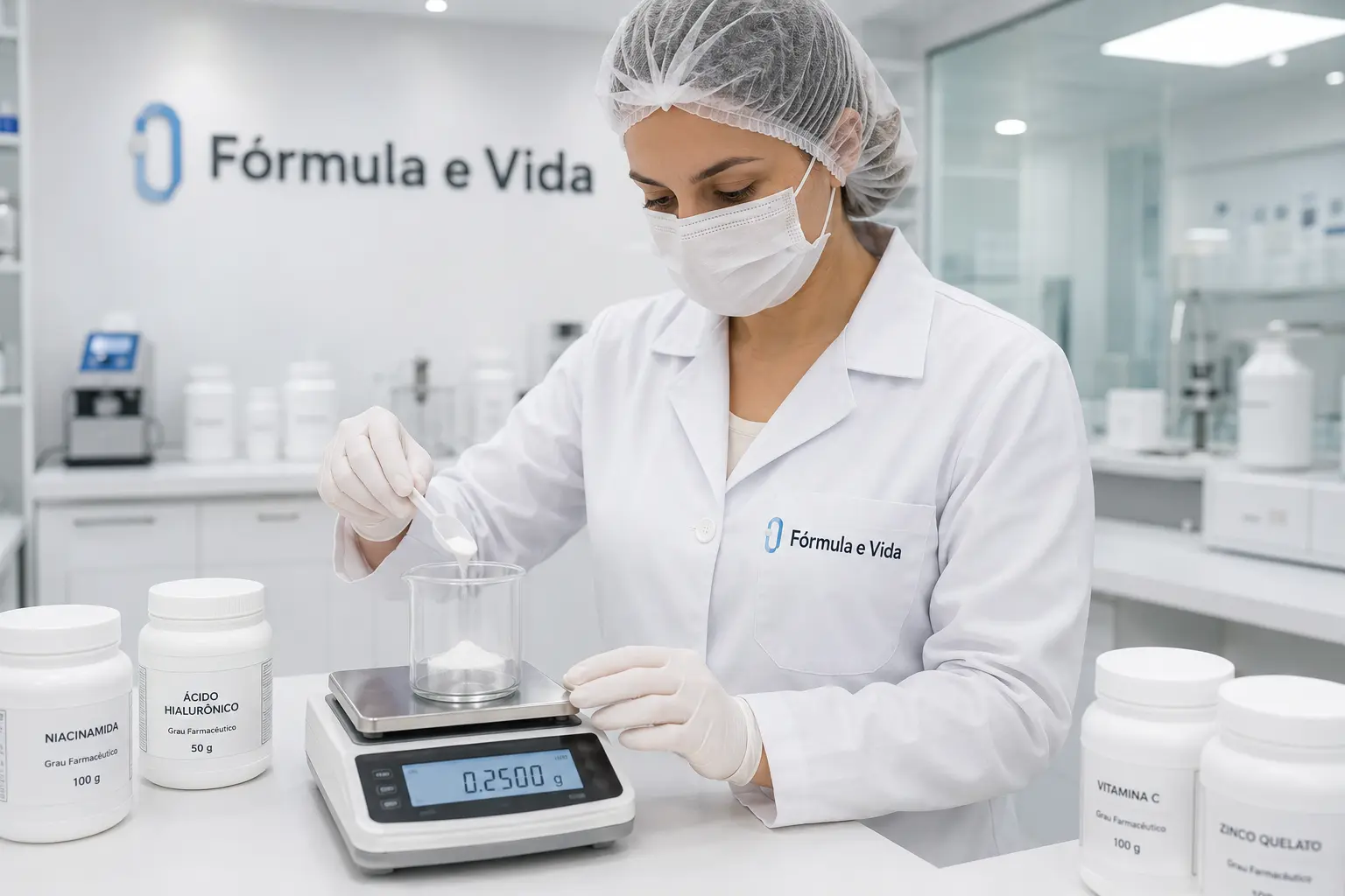 Laboratório Fórmula e Vida — manipulação de fórmulas